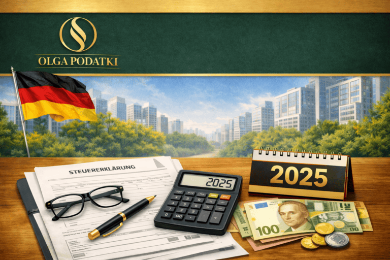 Steuererklärung 2025 роботa за наймом (Angestellte)